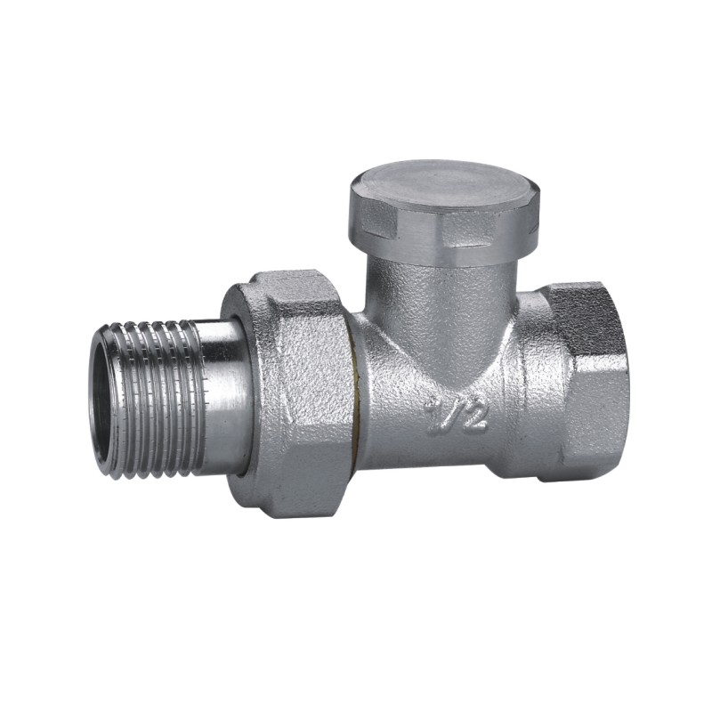 Rankomu Thermostatic Radiator Valve – Brass Body, Threaded Connection, For Water Heating & Geothermal Control